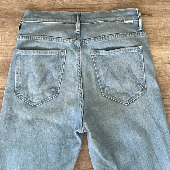 MOTHER The Insider Crop Step Fry Hold My Hand Size 26 - Picture 7 of 12